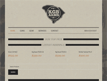 Tablet Screenshot of kgbarmsc.com